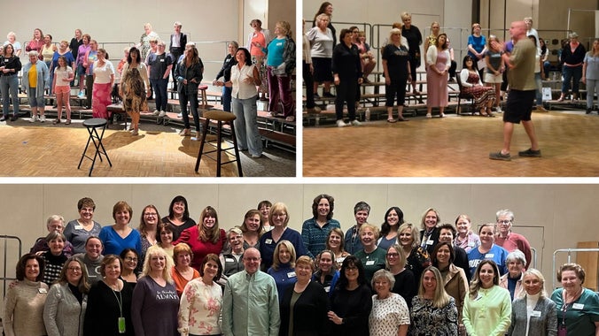 Harmony Celebration Chorus Rehearsal