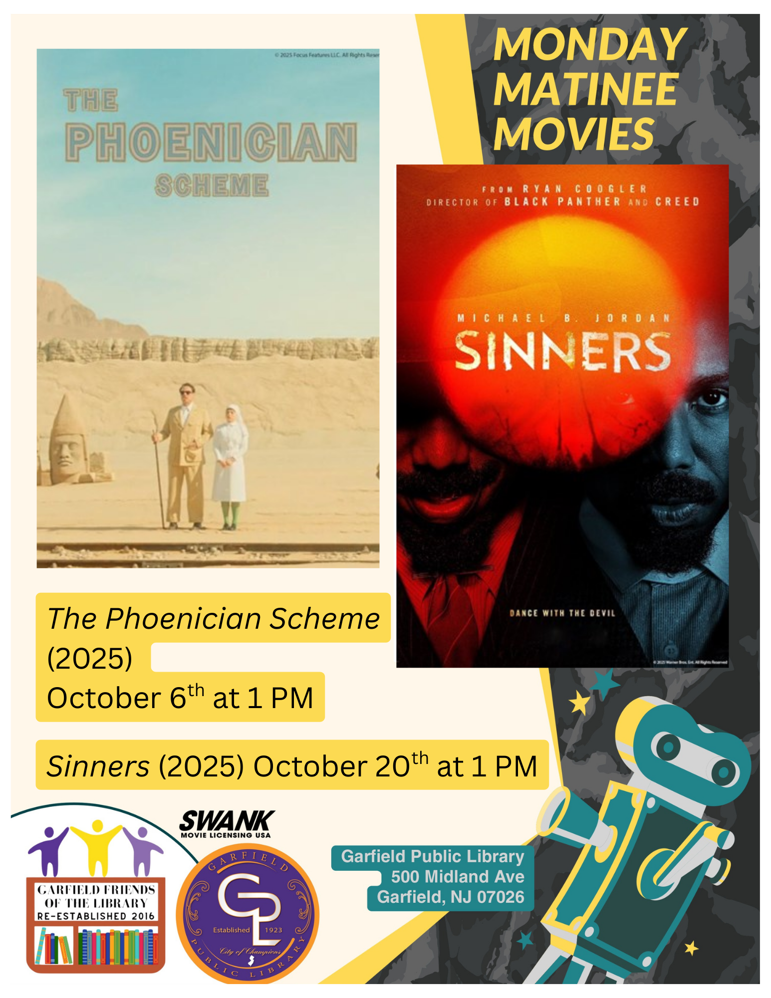 The Phoenician Scheme (2025) - Monday Matinee Movie