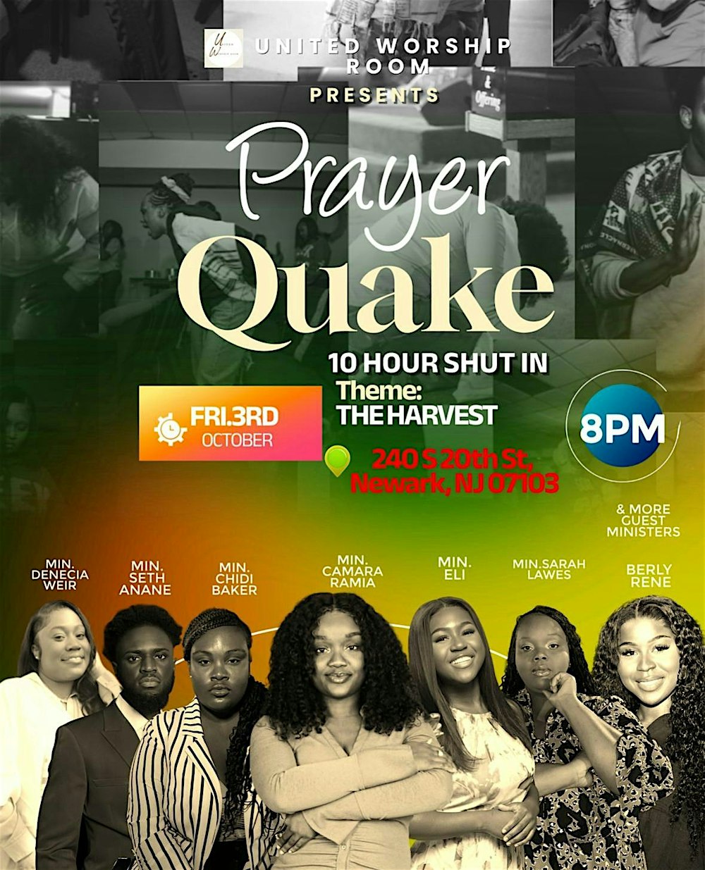 Prayer Quake: The Harvest (SHUT IN)