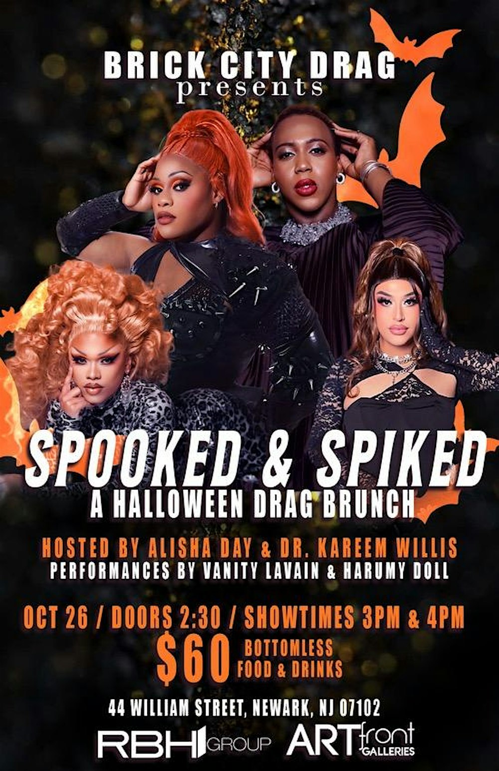 SPOOKED & SPIKED: The Ultimate Halloween Drag Brunch