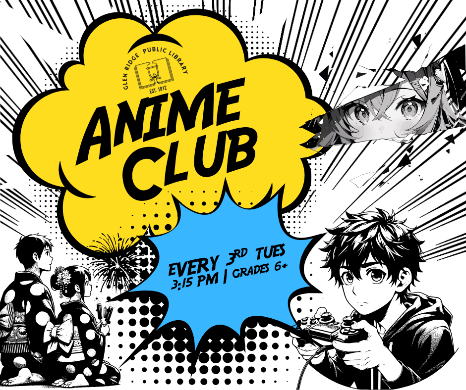 Anime Club grades 6+