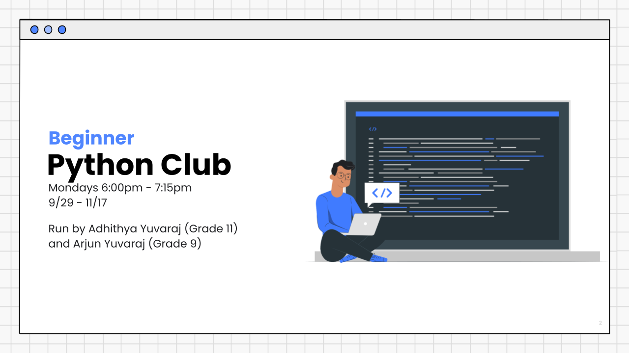 Beginner Python Club