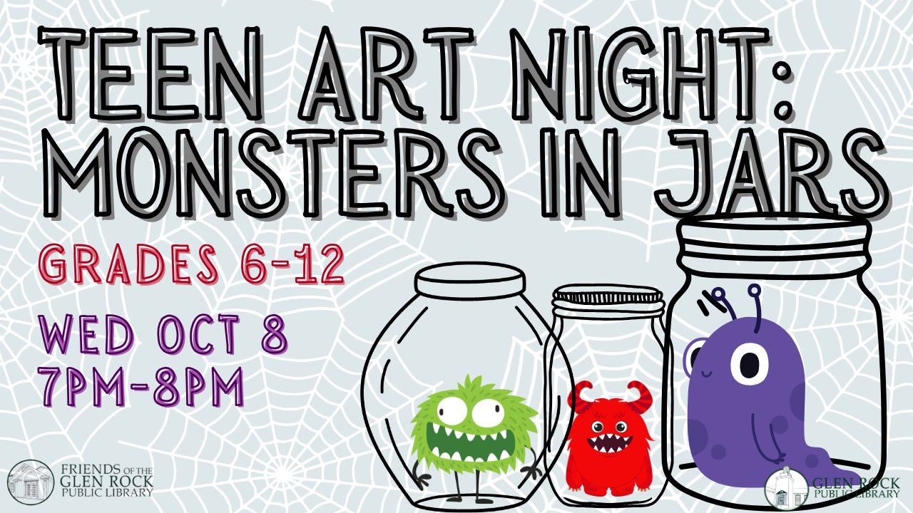 Teen Art Night: Monsters in Jars