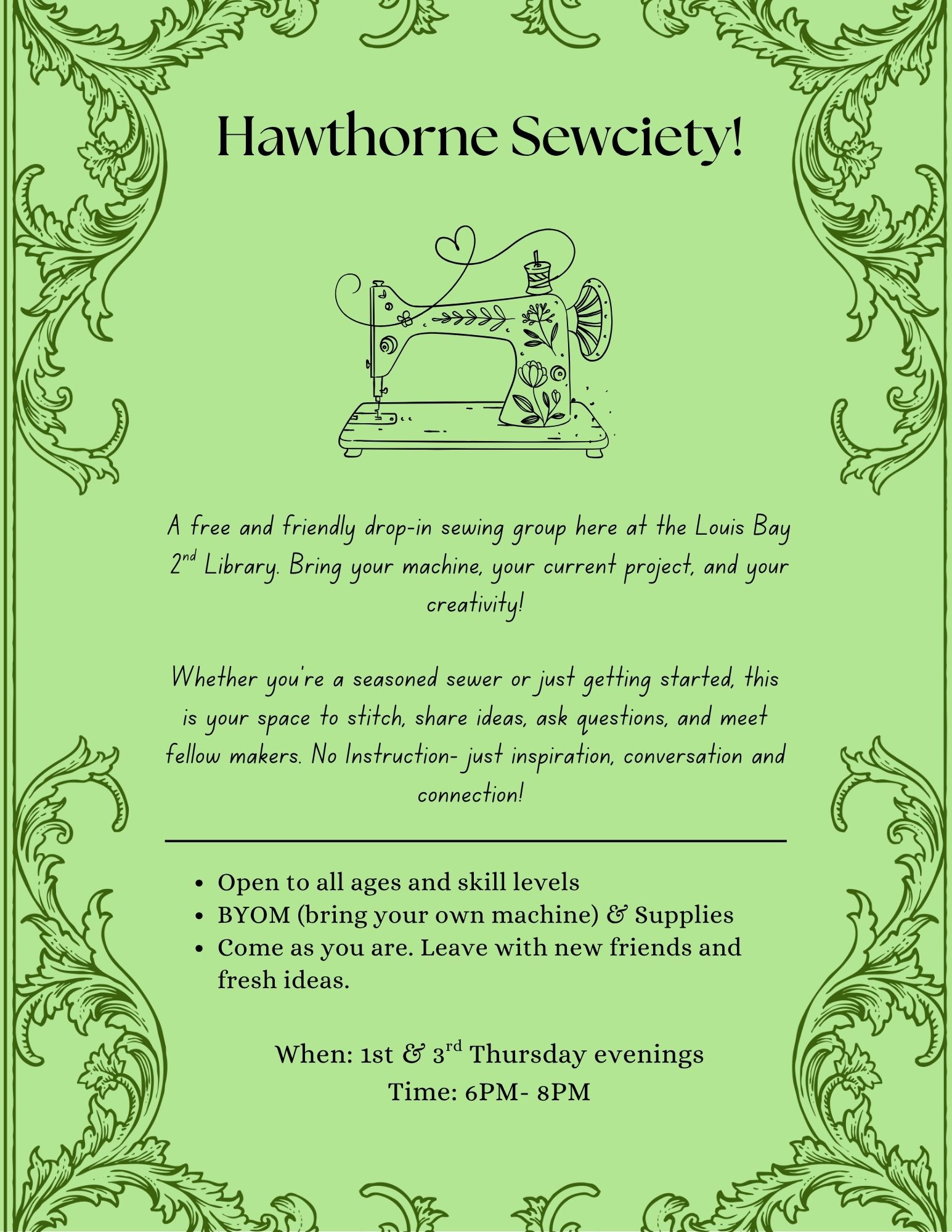 Hawthorne Sewing Sewciety