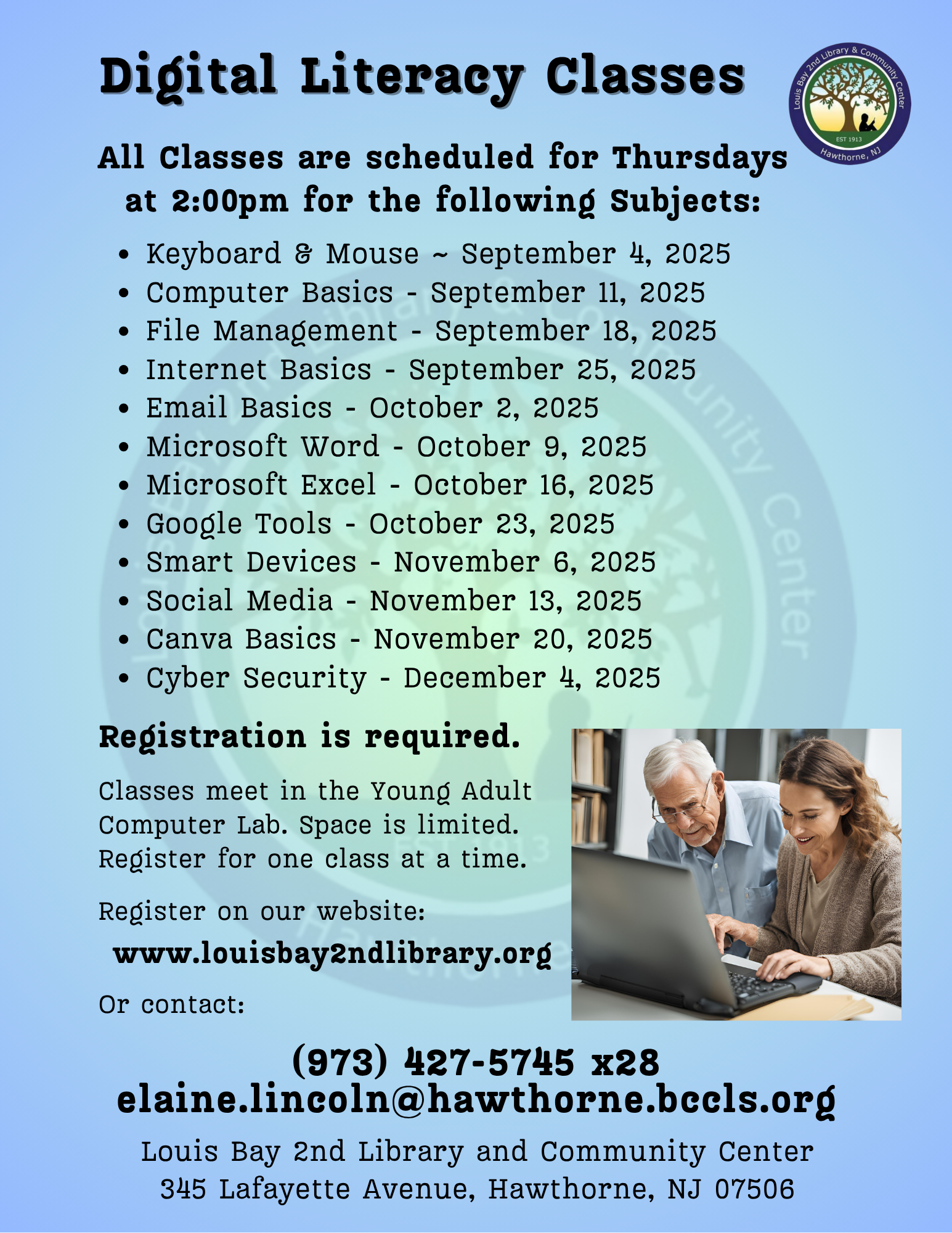 Computer Classes: Google Tools