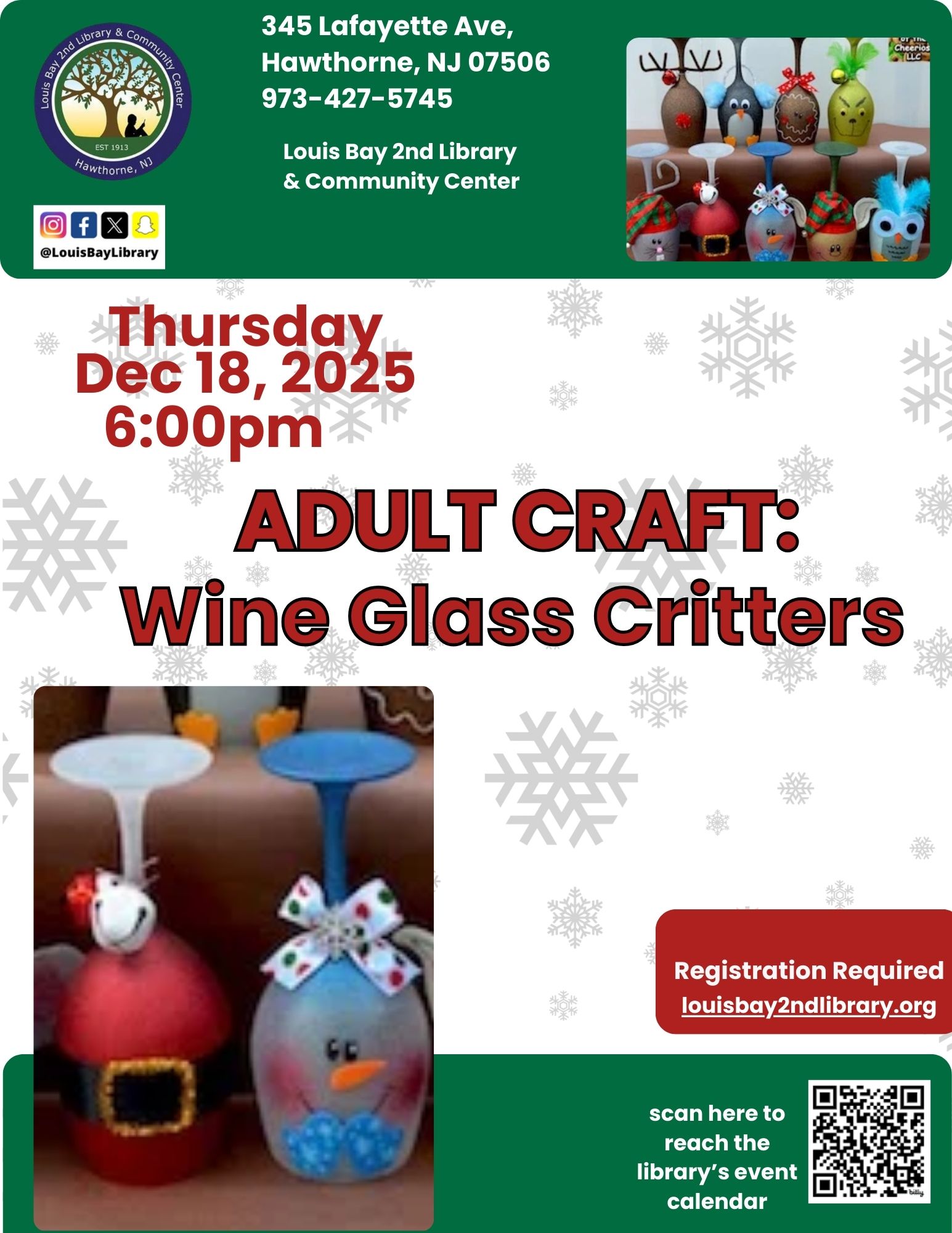 Adult Craft - Wine Glass Critters