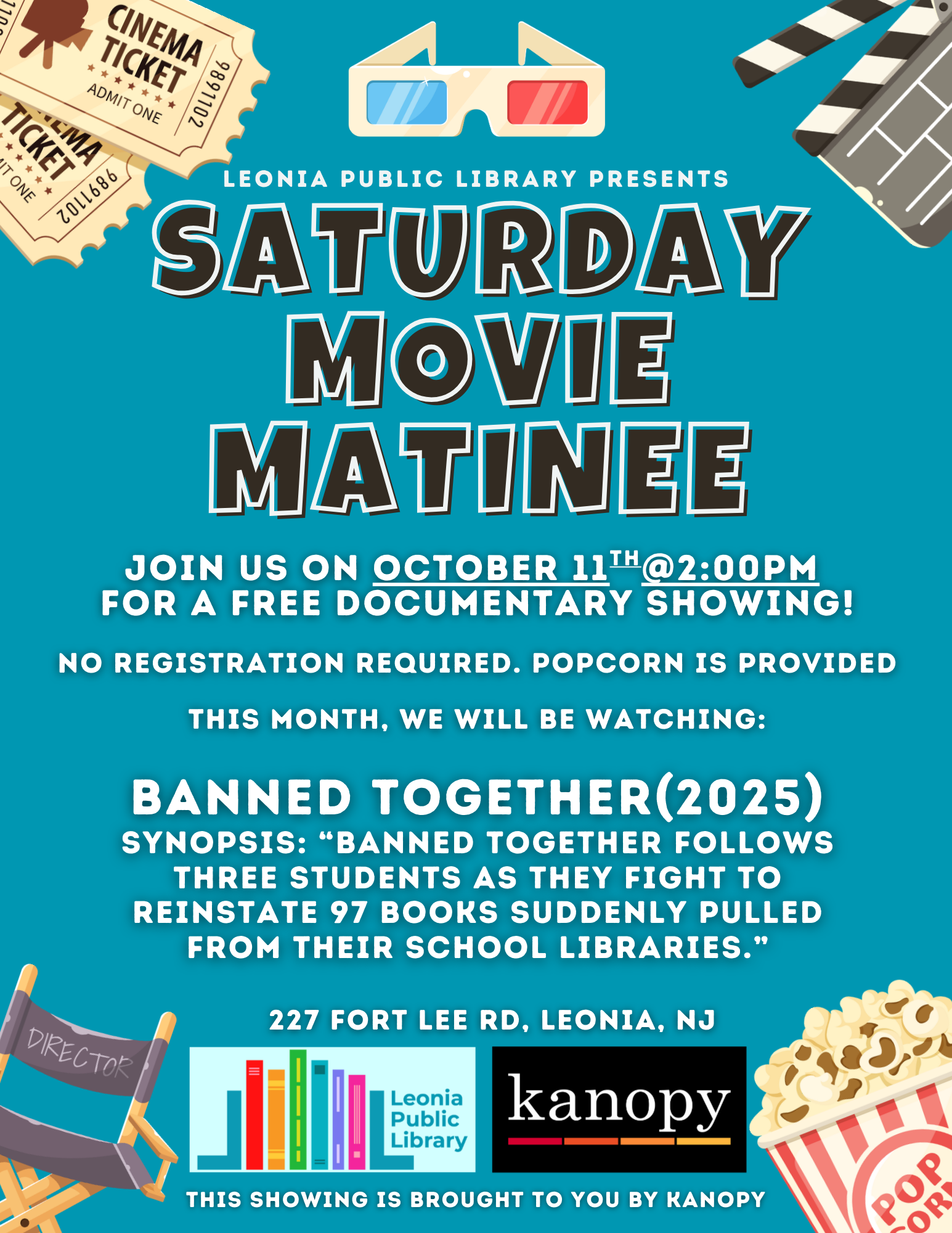 Saturday Movie Matinee