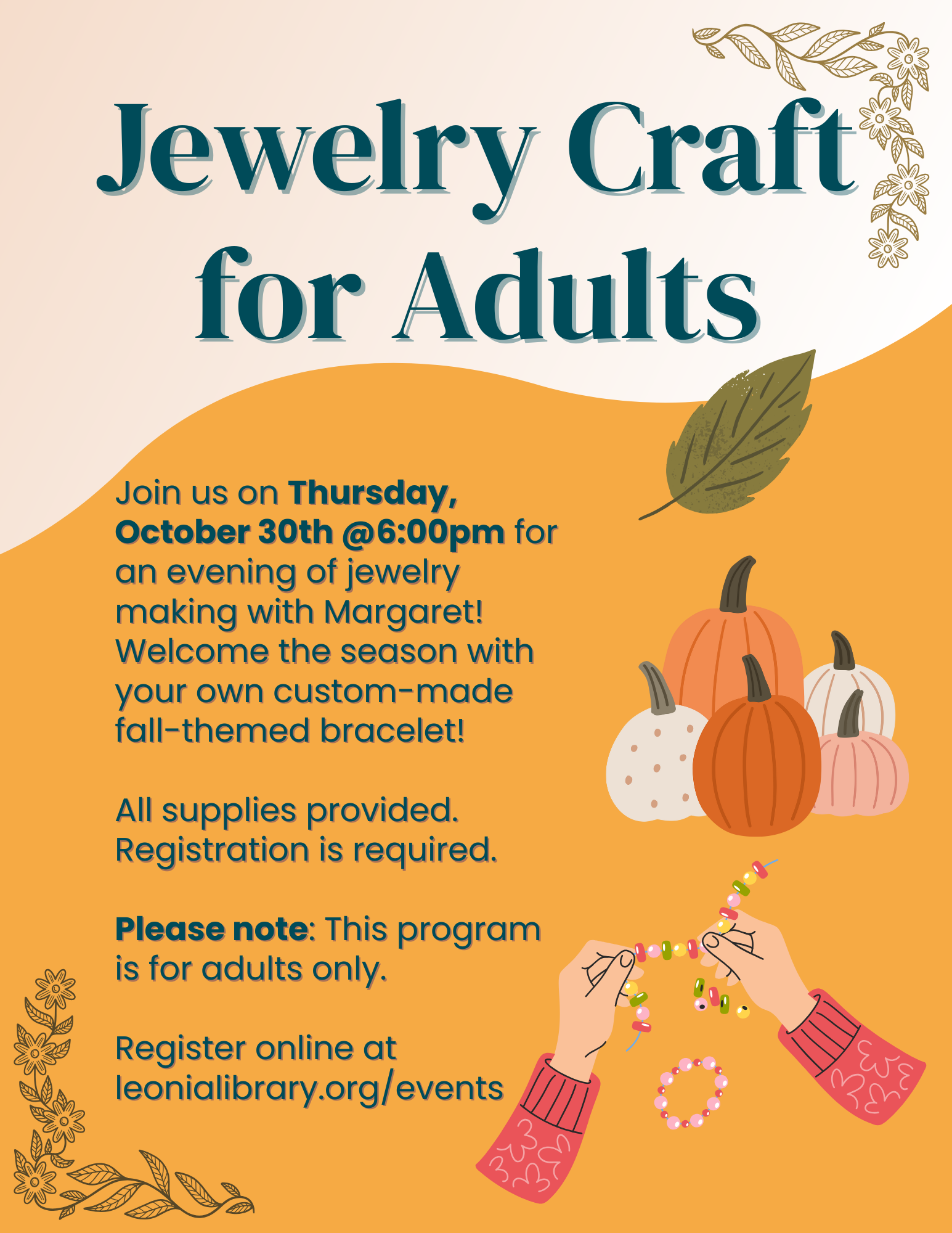 Jewelry Craft for Adults