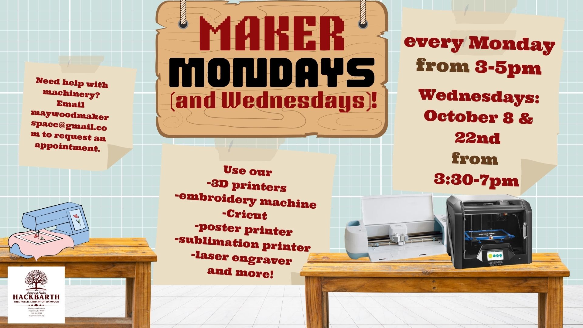 Maker Monday (and Wednesday!)