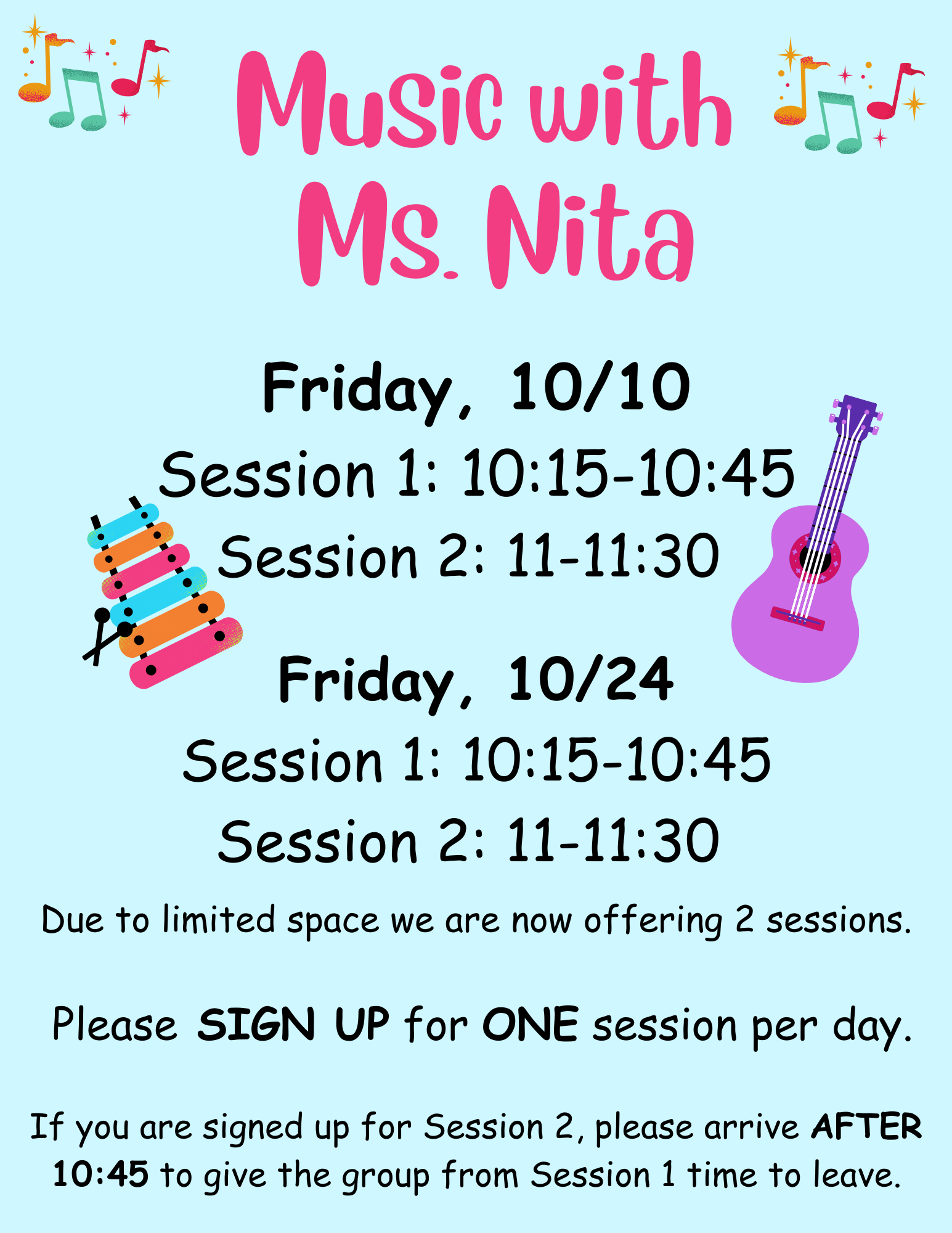 S2 Music w/ Ms. Nita