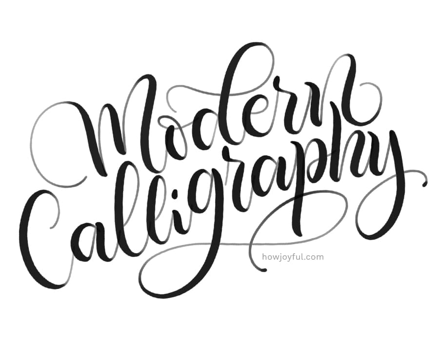 Modern Calligraphy Workshop