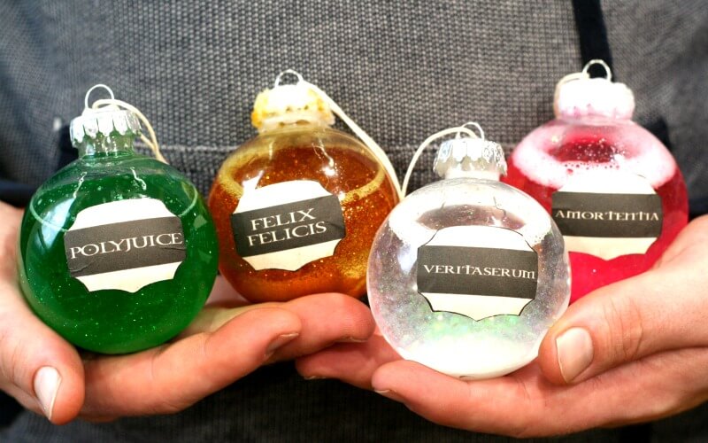 Teen Craft Hour: Harry Potter Potion Ornaments