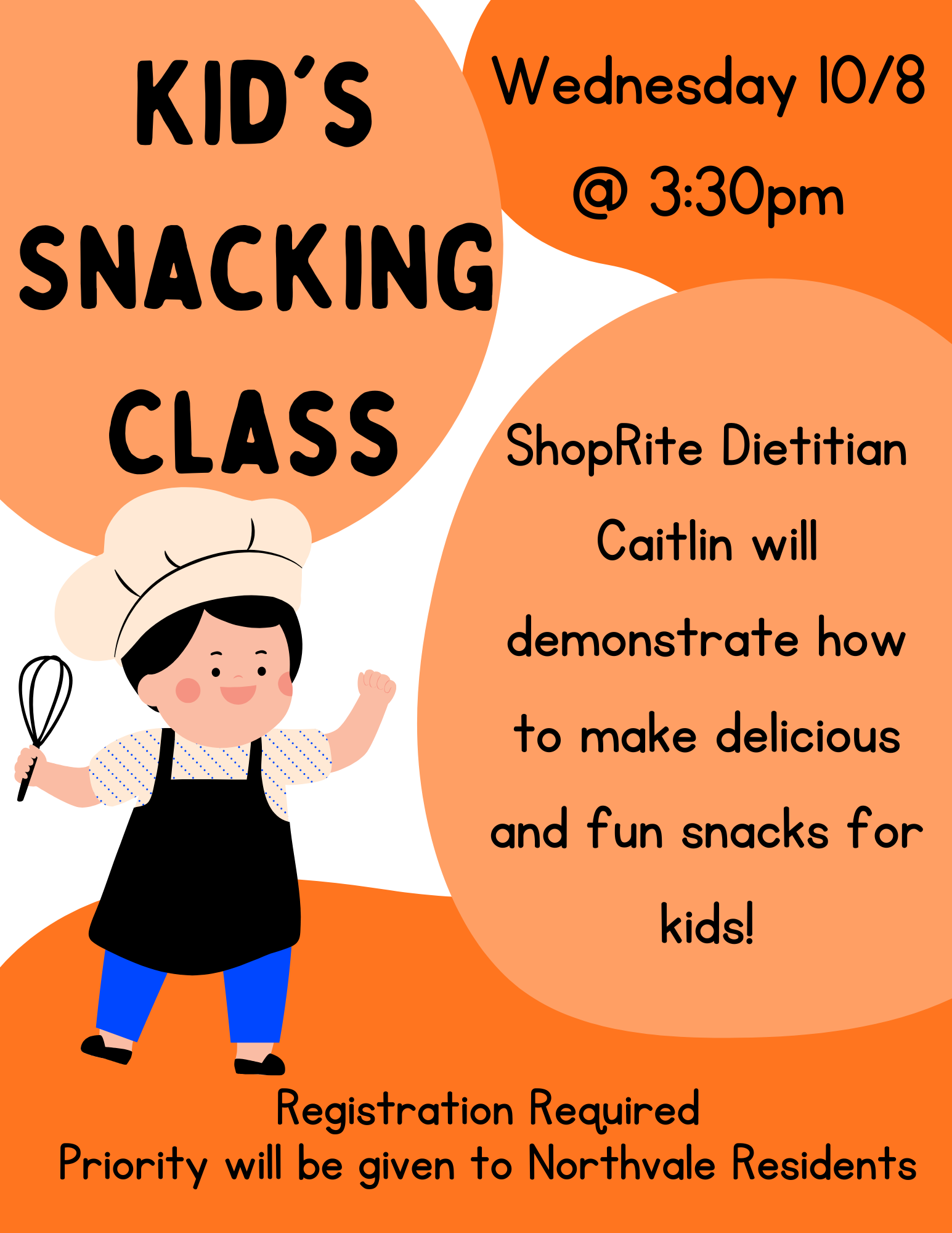 Kid's Snacking Class
