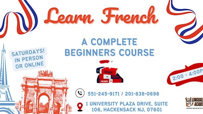 Learn French | Online or In-Person | A complete beginners course