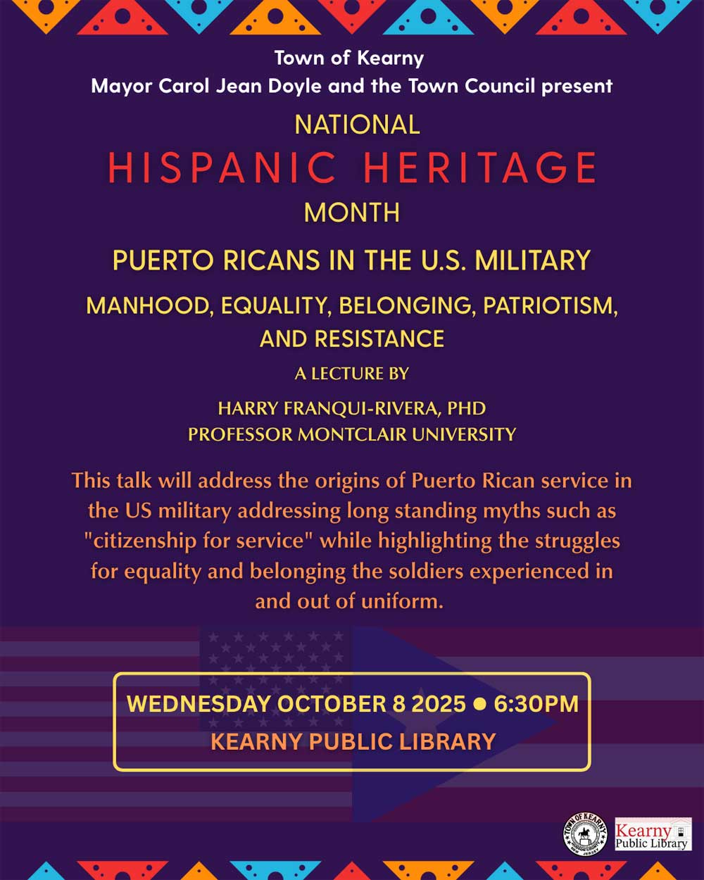 Puerto Ricans In The U.S. Military Lecture