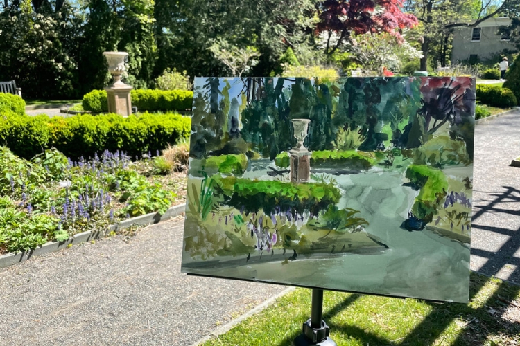 Watercolor Landscapes: Painting in Brookdale Park NEW