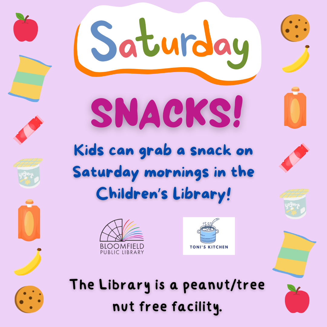 Saturday Snacks at the Children's Library
