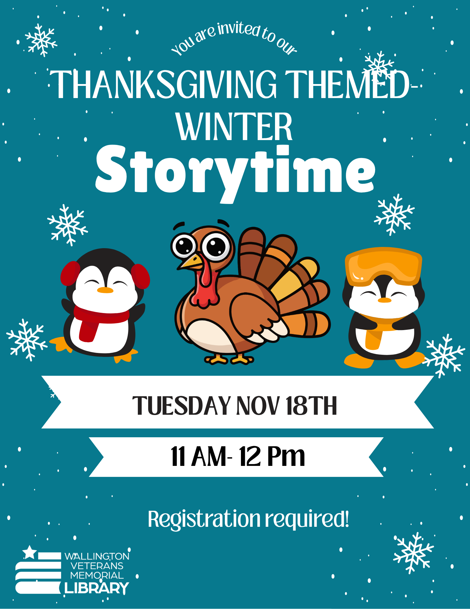 THANKSGIVING THEMED-WINTER STORYTIME