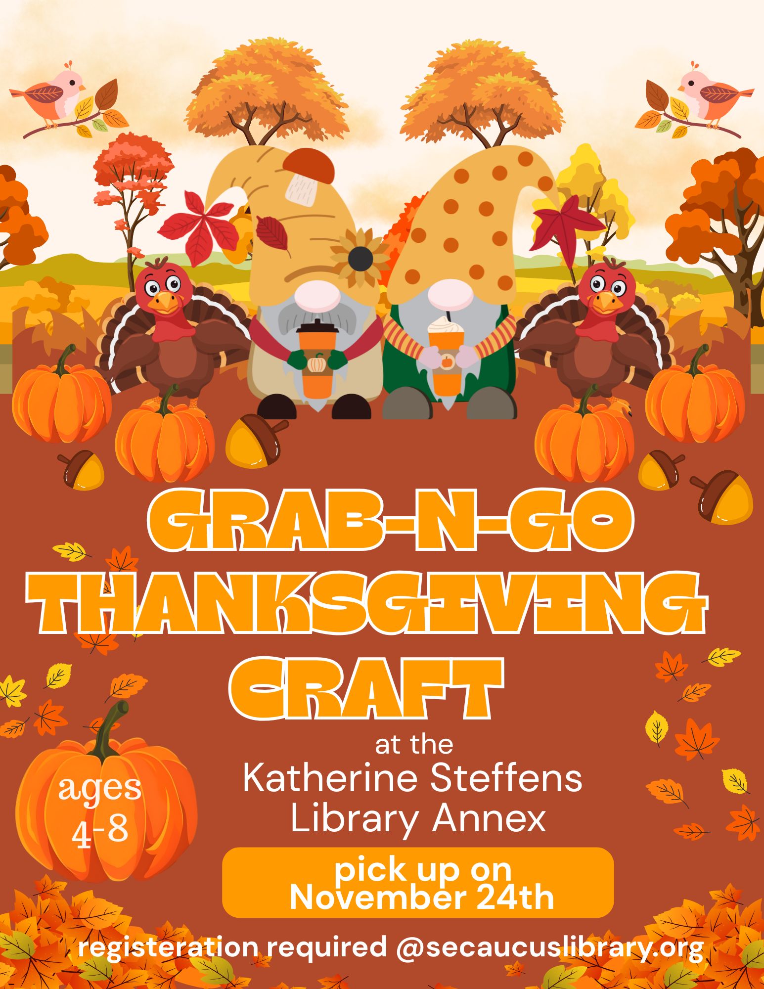 Thanksgiving Grab & Go Craft
