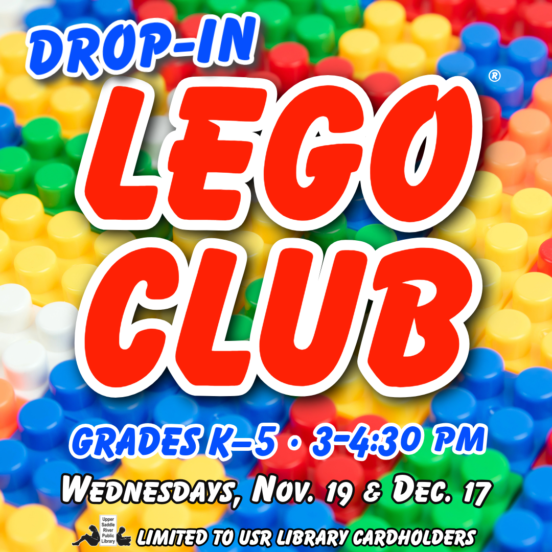 Drop-In LEGO Club (grades K-5)