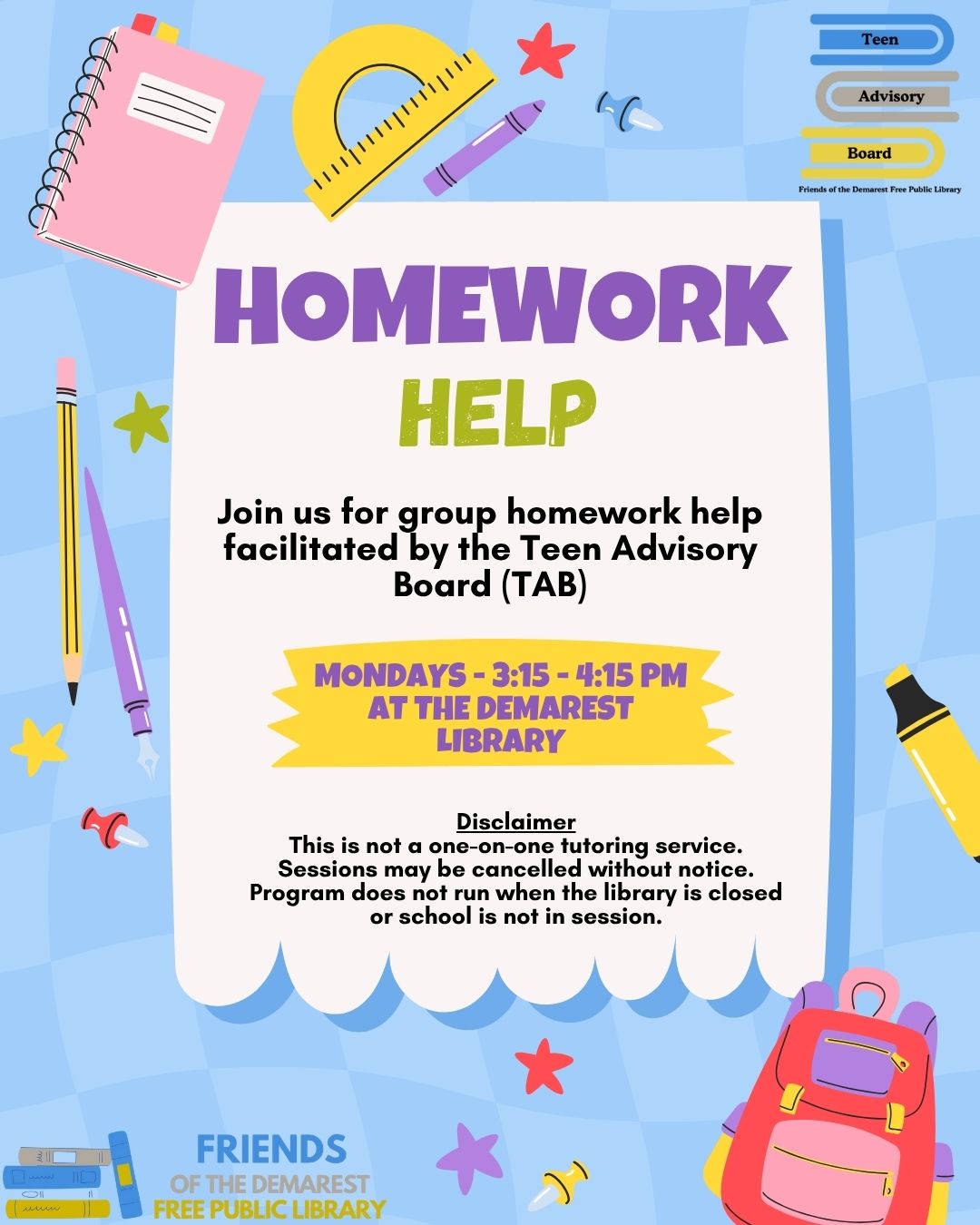 Homework Help with TAB