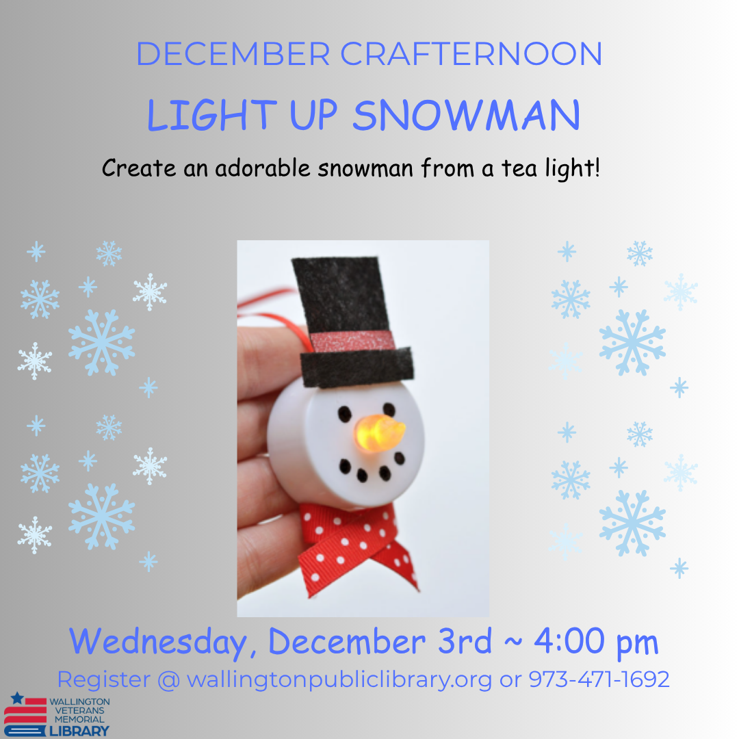 Crafternoon: Light Up Snowman