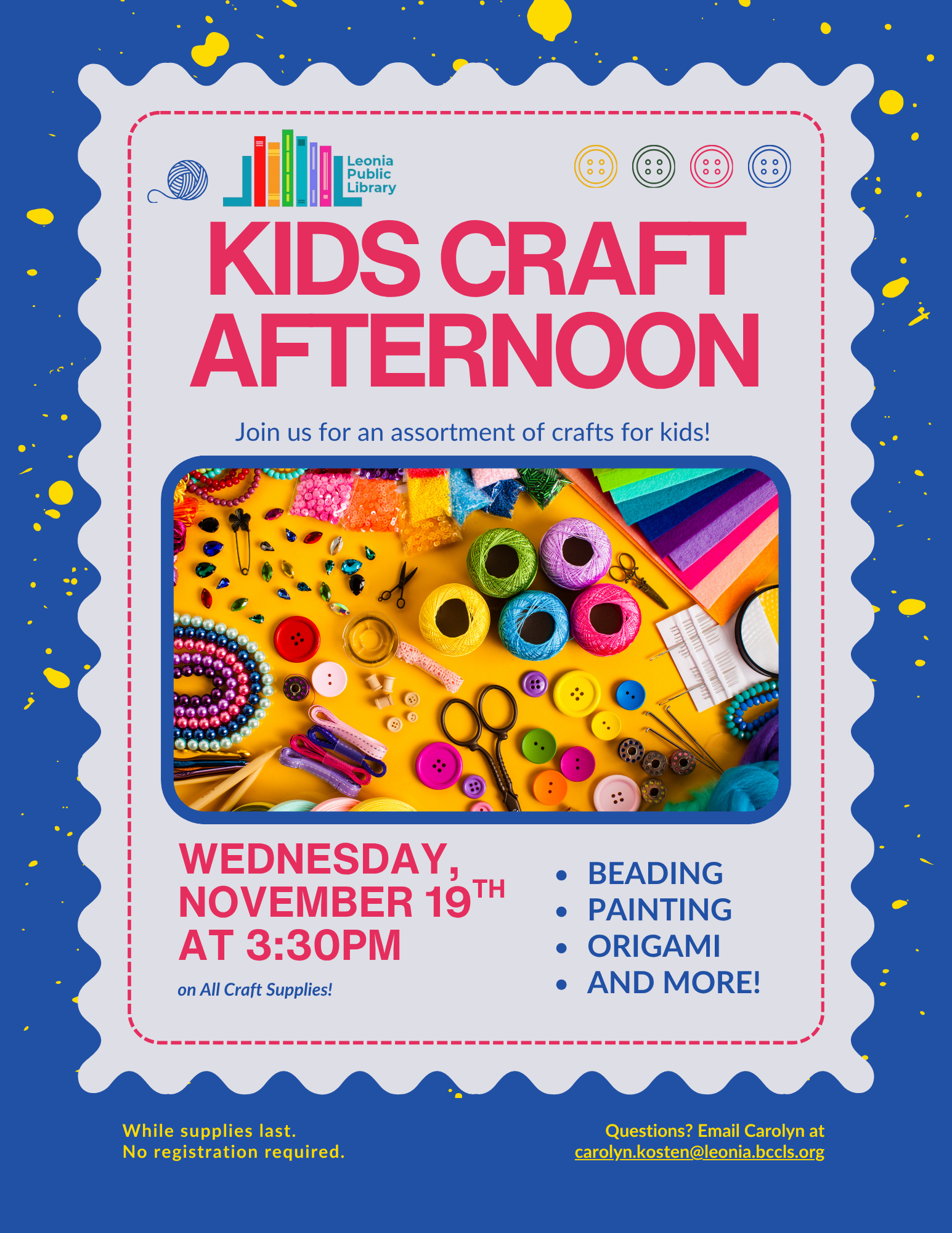 Kids Craft Afternoon