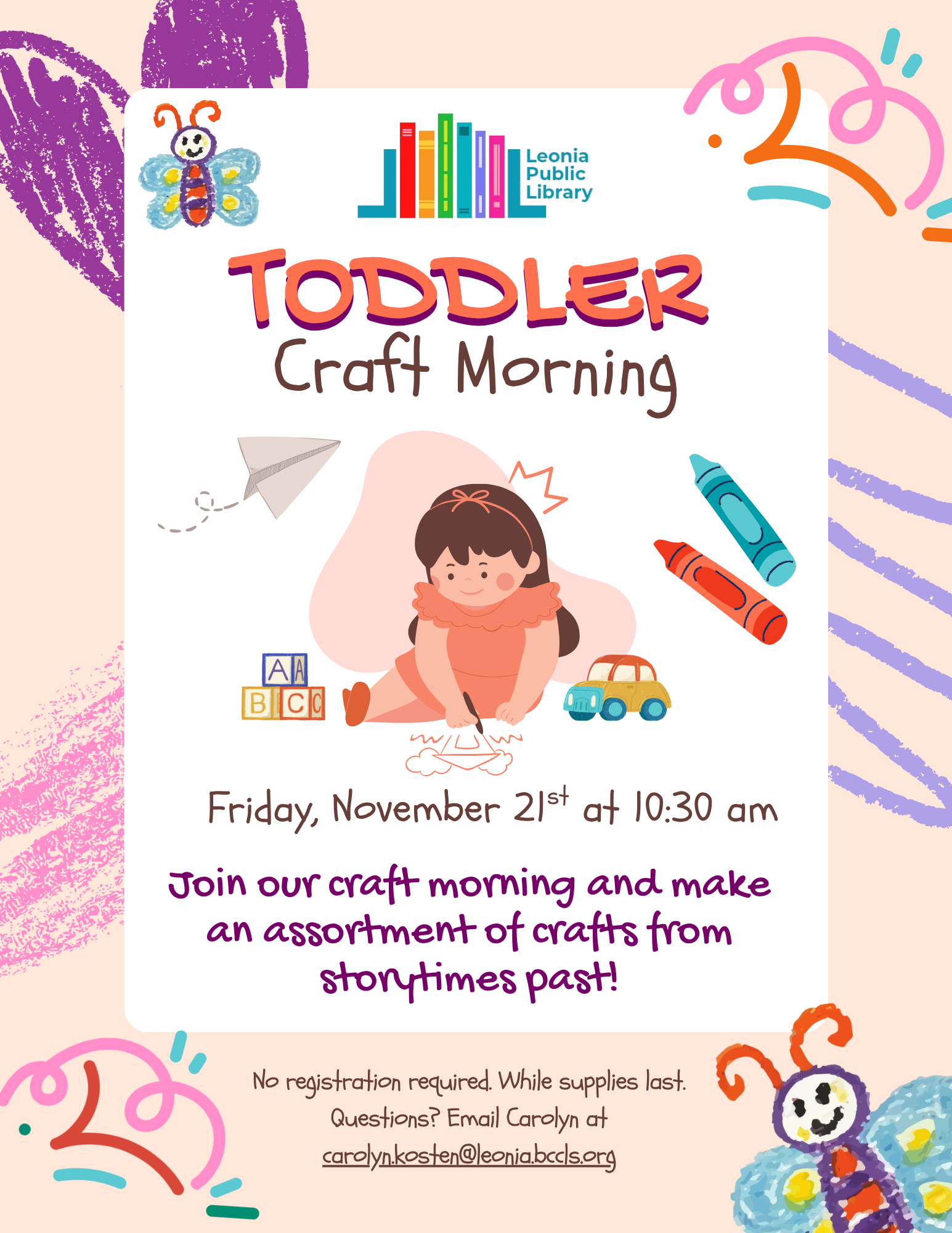 Toddler Craft Morning