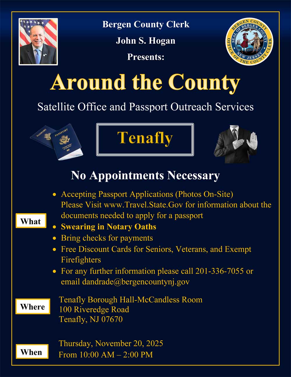 Satellite Office and Passport Outreach Services