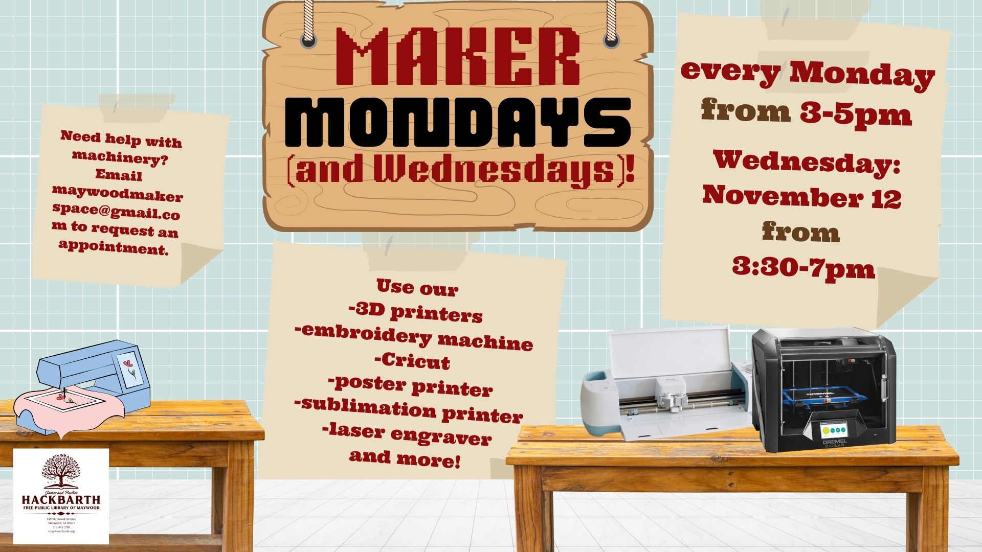 Maker Monday (and Wednesday!)