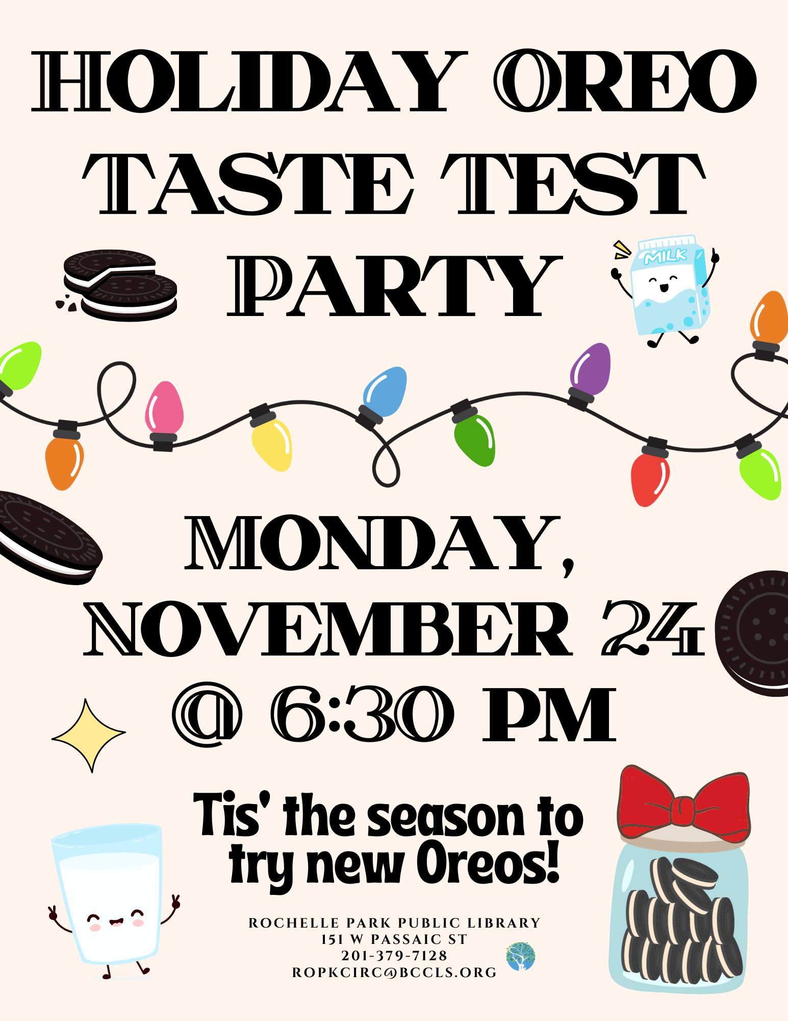 Holiday Oreo Taste Test Party