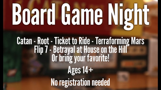 Board Game Night - First of a Series
