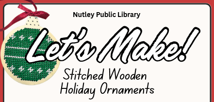 Let's Make! Stitched Wooden Holiday Ornaments