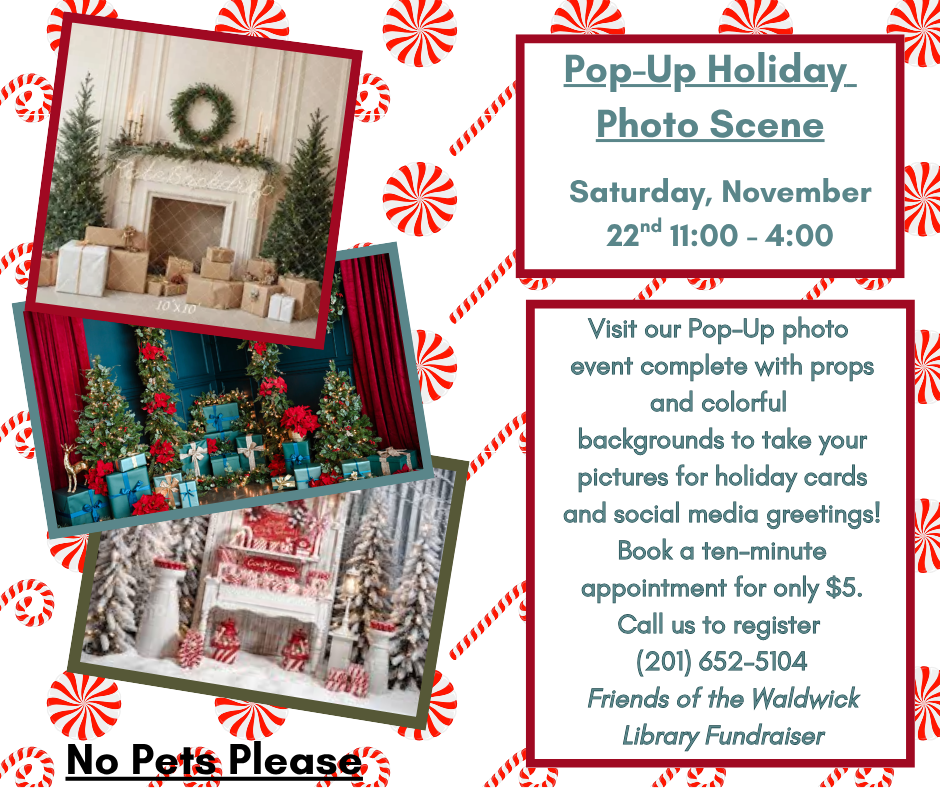 Pop-Up Holiday Photo Scene