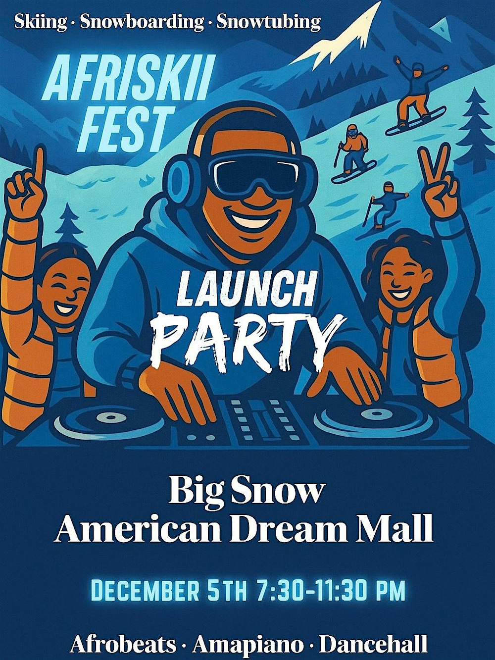 AFRISKII FEST LAUNCH PARTY