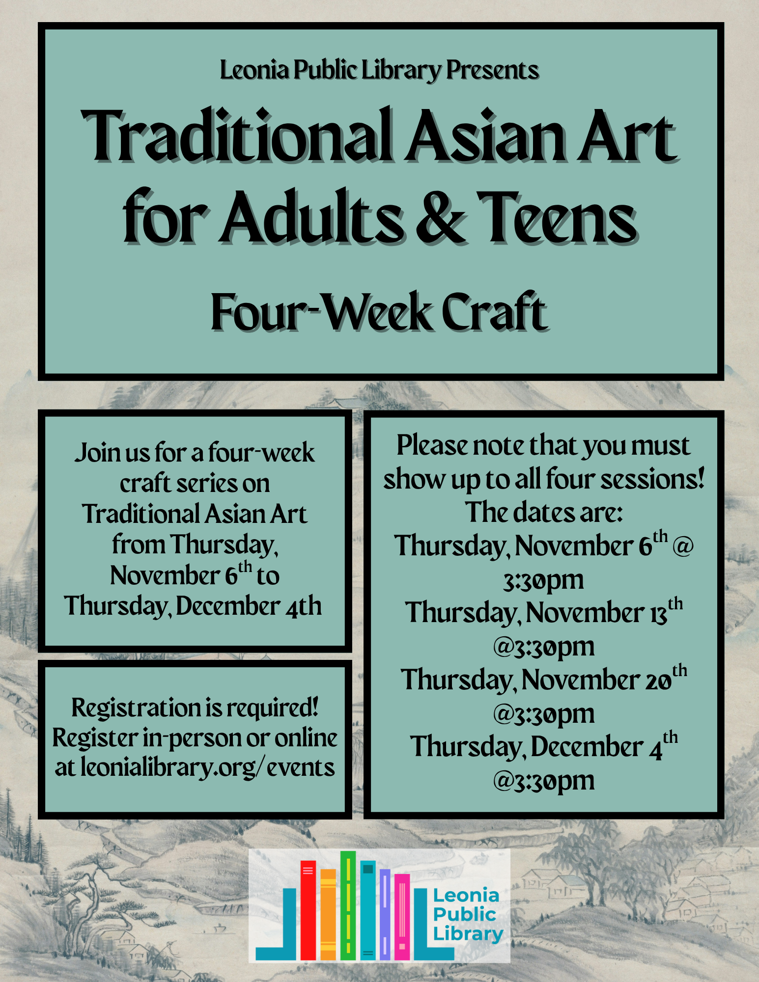 Traditional Asian Art for Adults and Teens