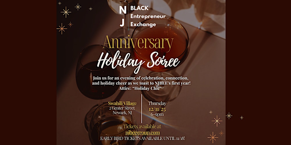 NJBEE Holiday Soiree: Celebrating One Year!
