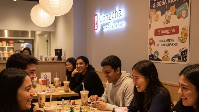 Board Games & Boba Night at Gongcha - Free