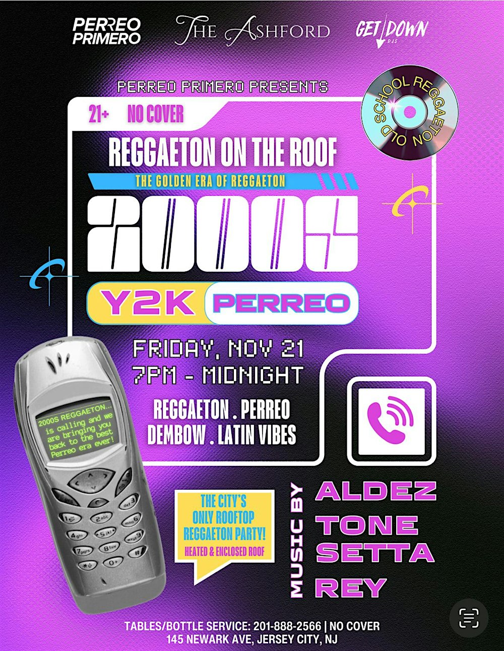 Y2K Perreo on the Roof at The Ashford