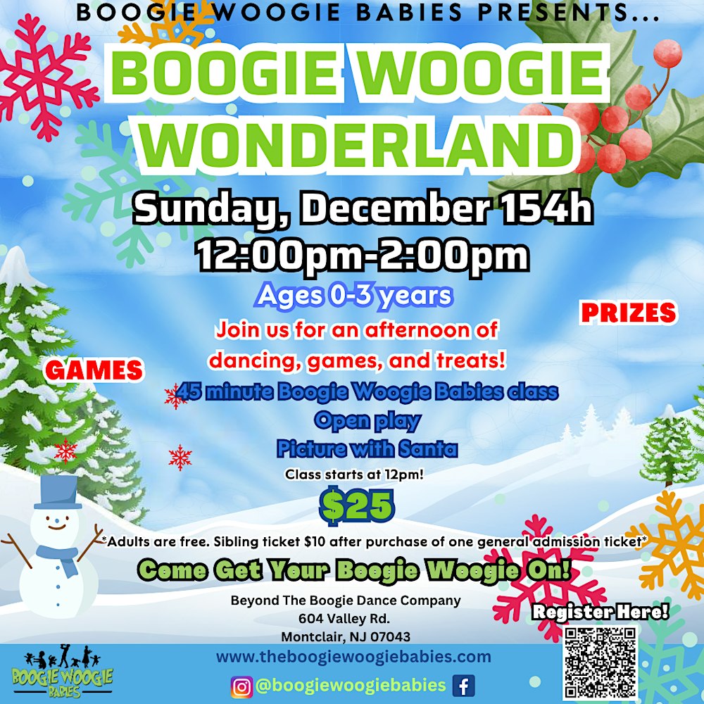 BOOGIE WOOGIE WONDERLAND (Baby Holiday Party)