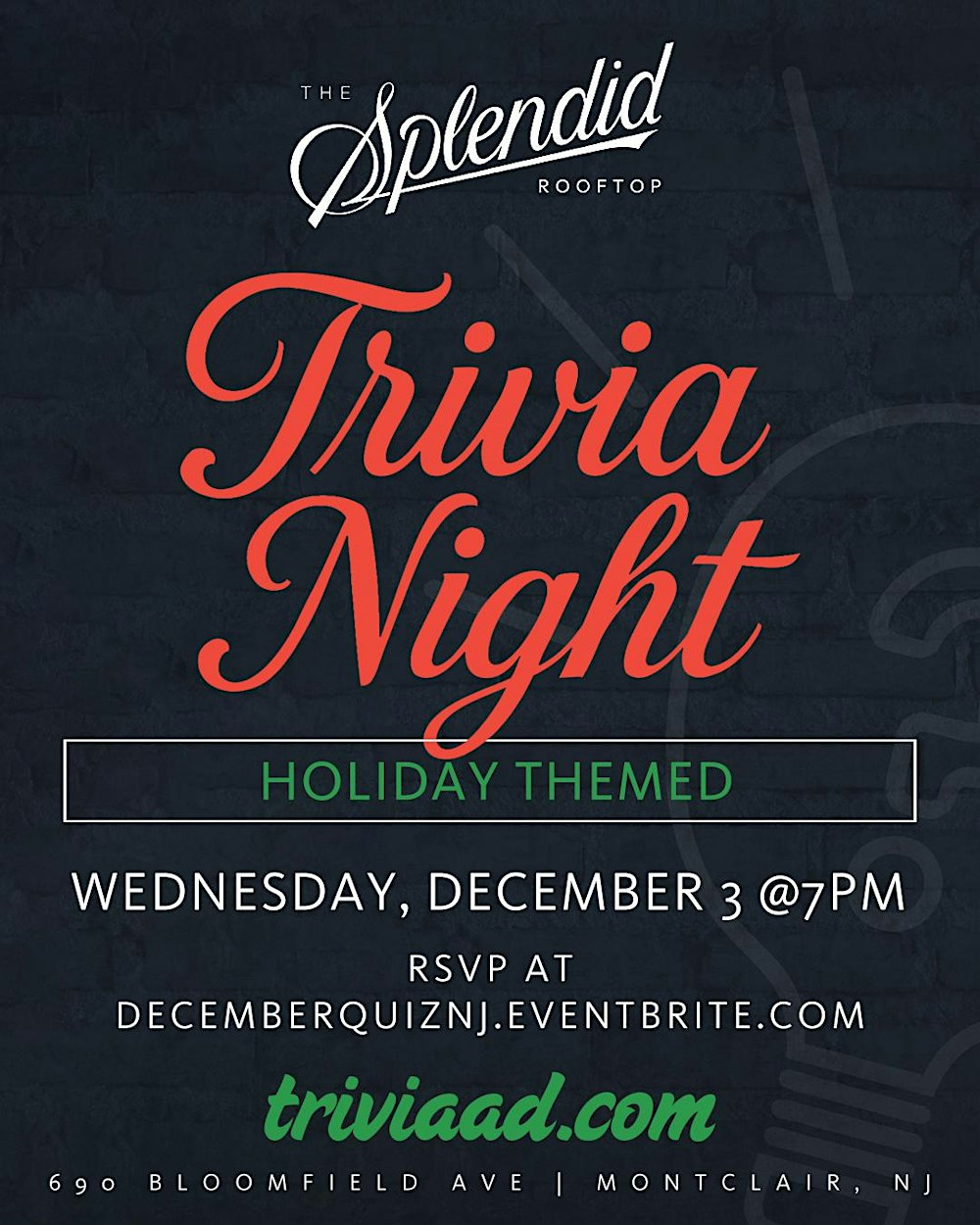 General Trivia Night: Holiday Themed
