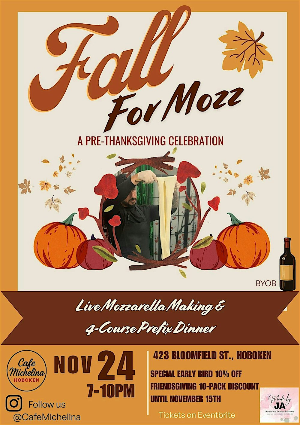 Fall for Mozz: A Pre-Thanksgiving Celebration