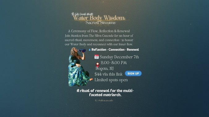 Water Body Wisdom: Sacred Streams