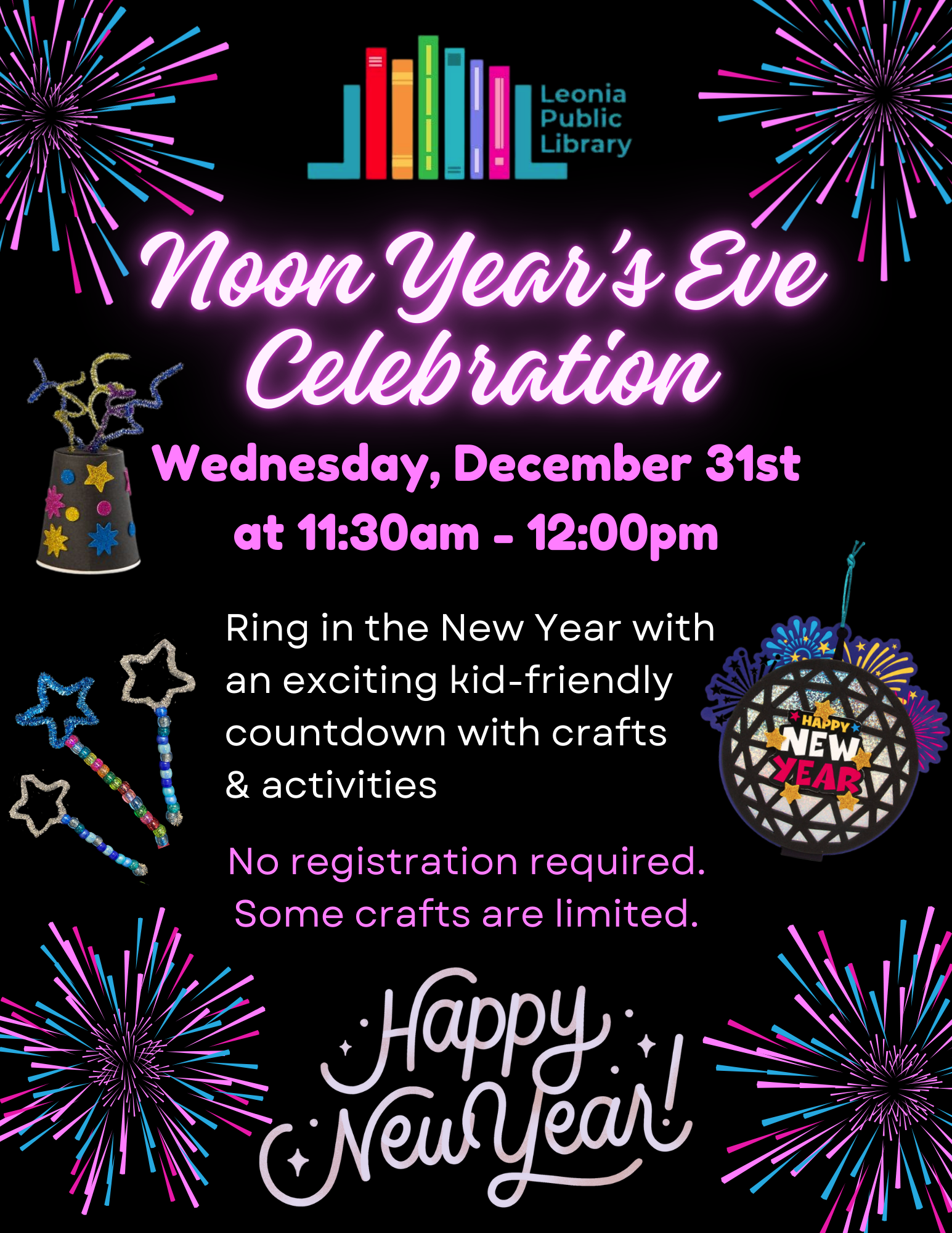 Noon Year's Eve Celebration