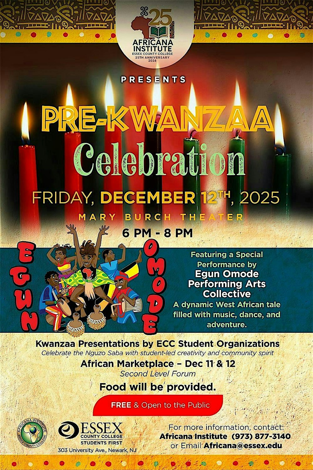 ECC Pre-Kwanzaa Celebration