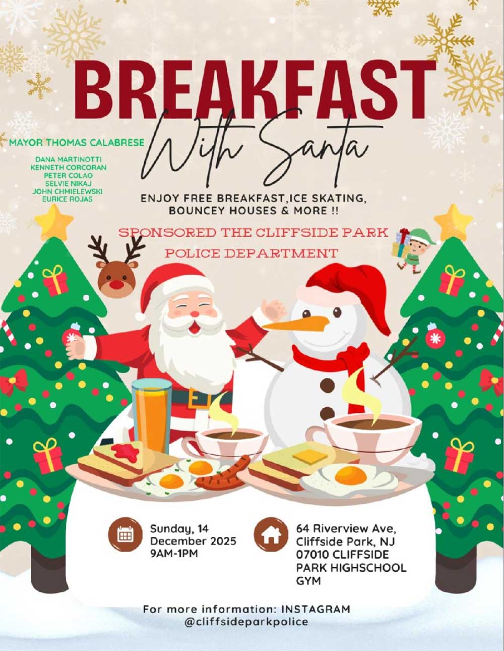 Breakfast With Santa Claus