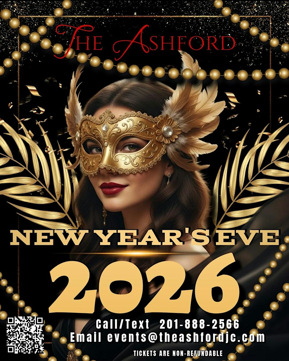 2026 New Year’s Eve Party @ The Ashford – Jersey City’s #1 NYE Celebration
