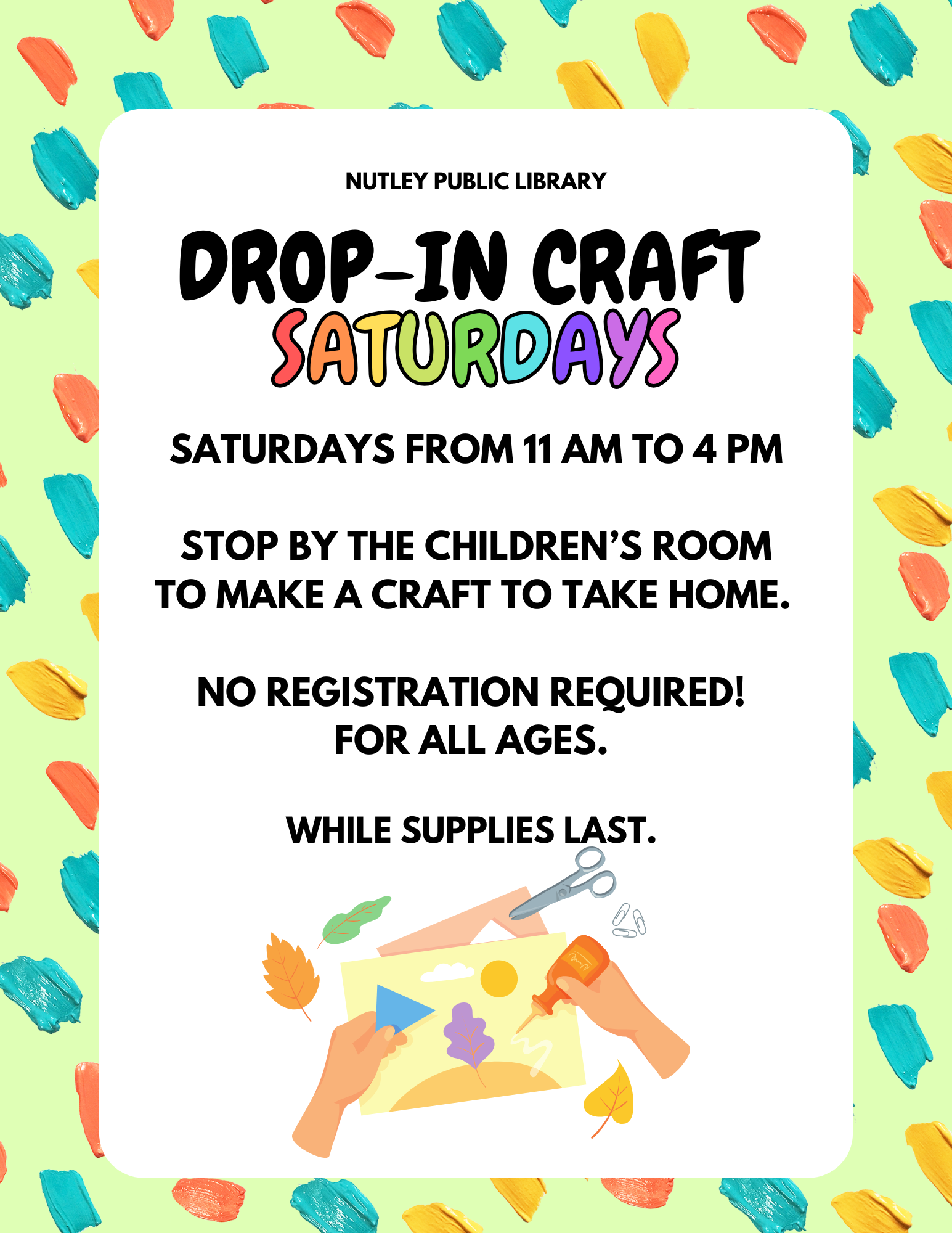 Drop-in Craft Saturday