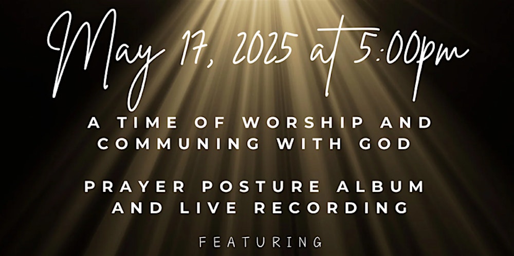 Prayer Poster Album Live Reording