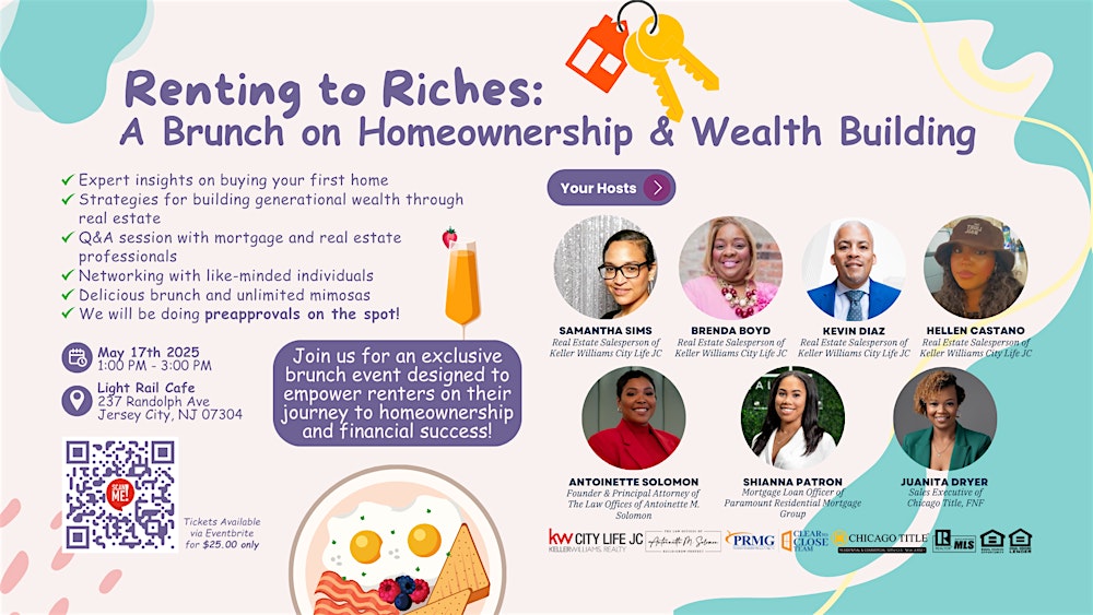 Renting to Riches: A Brunch on Homeownership & Wealth Building
